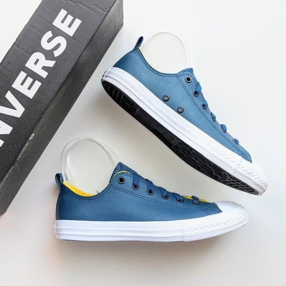 converse ctas ox blue